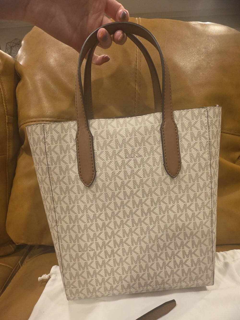MICHAEL KORS~Vincent Signature Logo Tote Bag With Card Case, NWOT - Picture 15 of 16